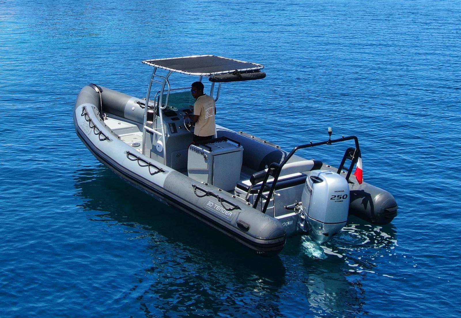 3D TENDER PATROL 760 - SEMI RIGIDE