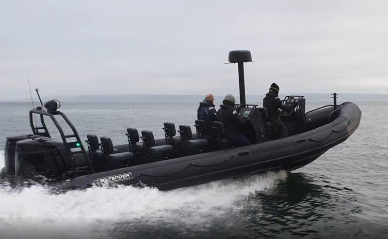 3D TENDER PATROL 860 - SEMI RIGIDE