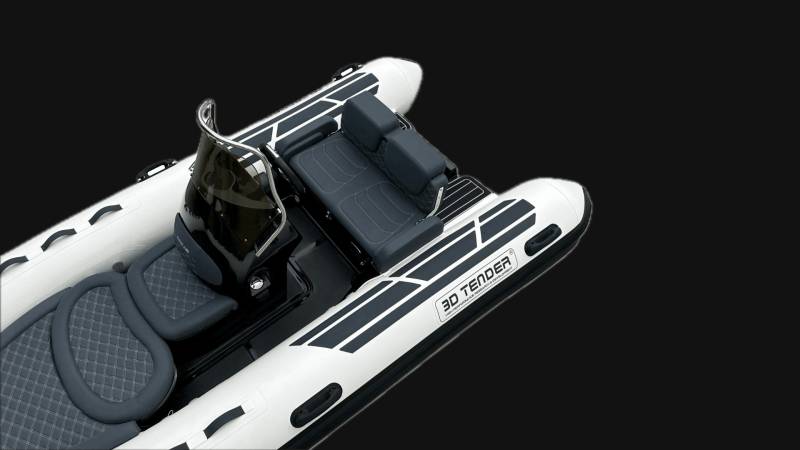 3D TENDER DREAM 440 - SEMI RIGIDE