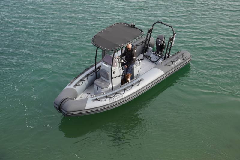 3D TENDER PATROL 550 - SEMI RIGIDE