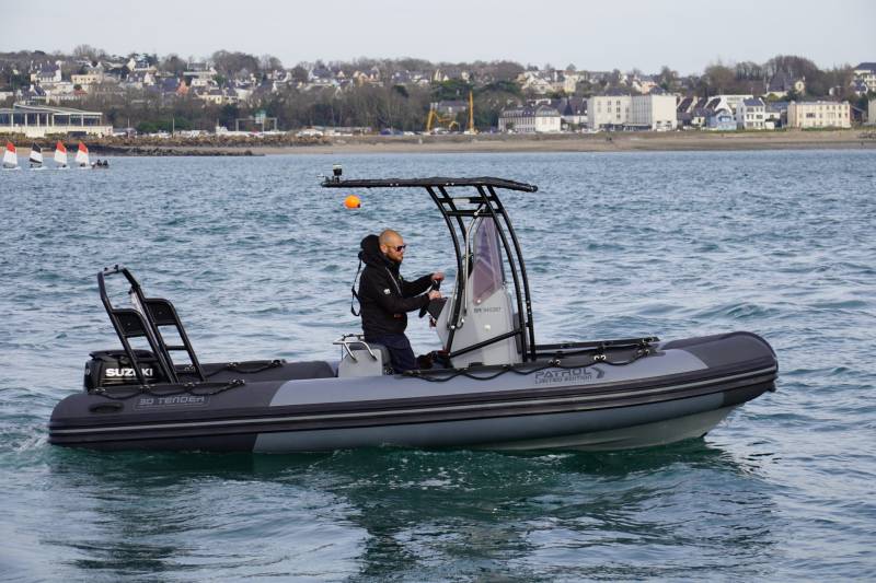 3D TENDER PATROL 550 - SEMI RIGIDE