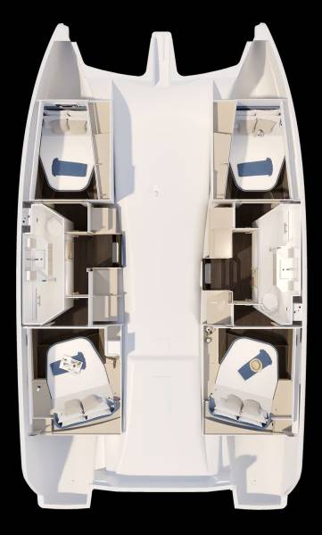 FOUNTAINE PAJOT NEW 41 - SAILING CATAMARAN